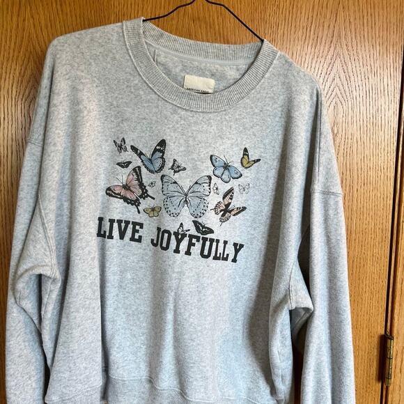 American Eagle, women's size M sweatshirt, crew neck - Picture 2 of 5
